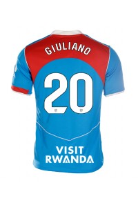 Atletico Madrid Giuliano Simeone #20 Voetbaltruitje 3e tenue Dames 2025-26 Korte Mouw